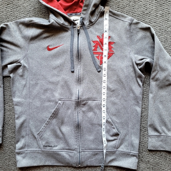 Nike Therma fit Manny Pacquiao hoodie sz M zip up jacket sweatshirt embroidered - Picture 12 of 15